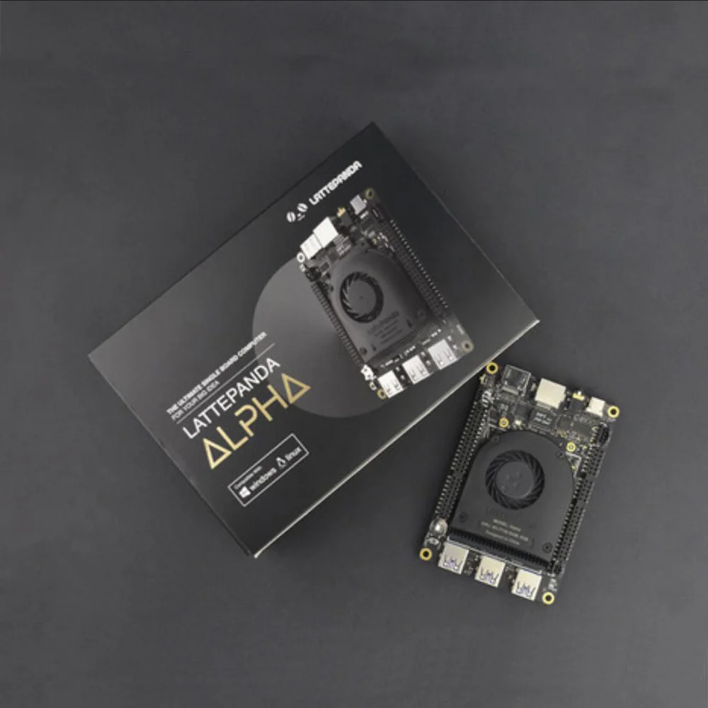 Материнская плата LattePanda AlphaPanda Alpha 800s для Intel 8 го m3 8100y 3 4 ГГц двухъядерный ATmega32u4