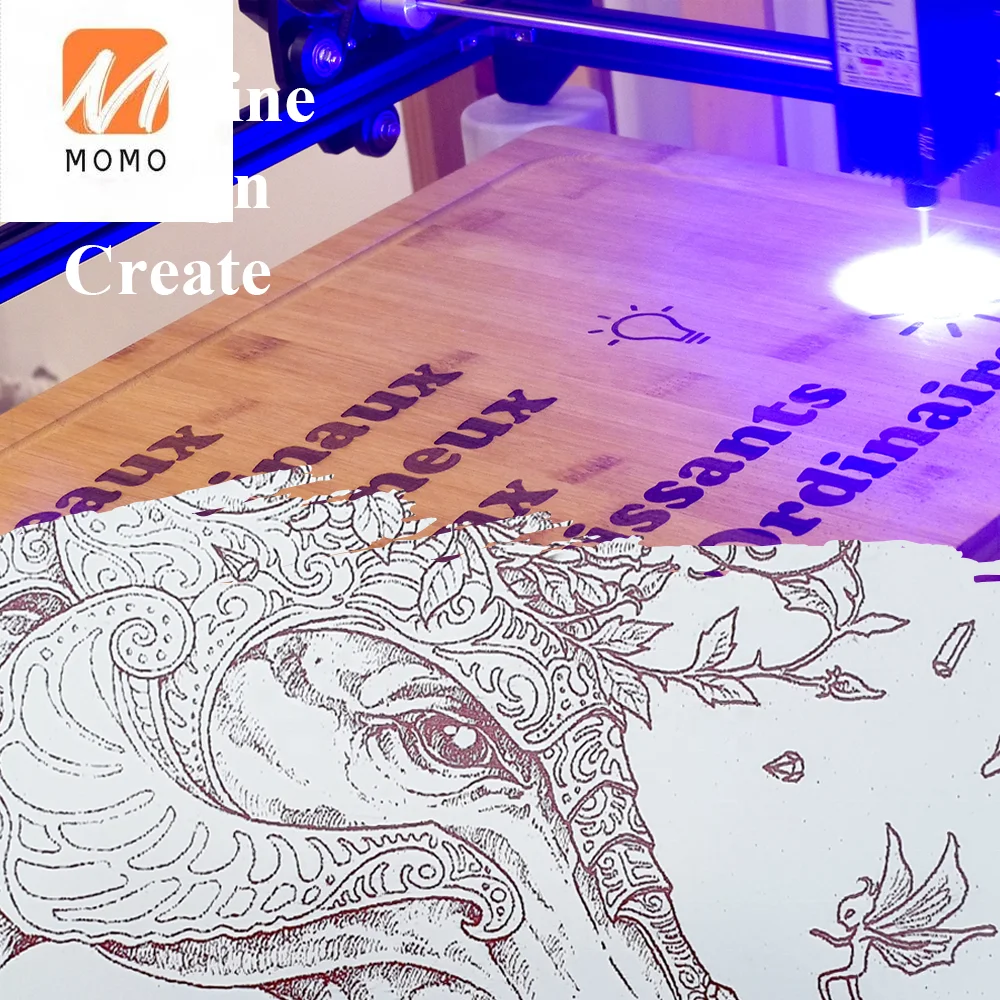 

Laser Engraver 7/15/20W Personal Laser Cutter Engraver Laser Logo Printer For Metal Engraving Machine Tools