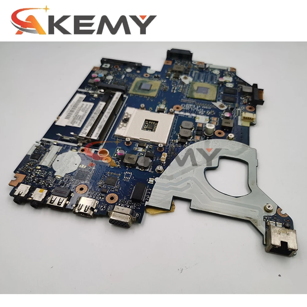 

Akemy Laptop motherboard For ACER Aspire 5750 5750G GT520M Mainboard P5WE0 LA-6901P MBBYL02001 HM65 N13M-GE3-A1