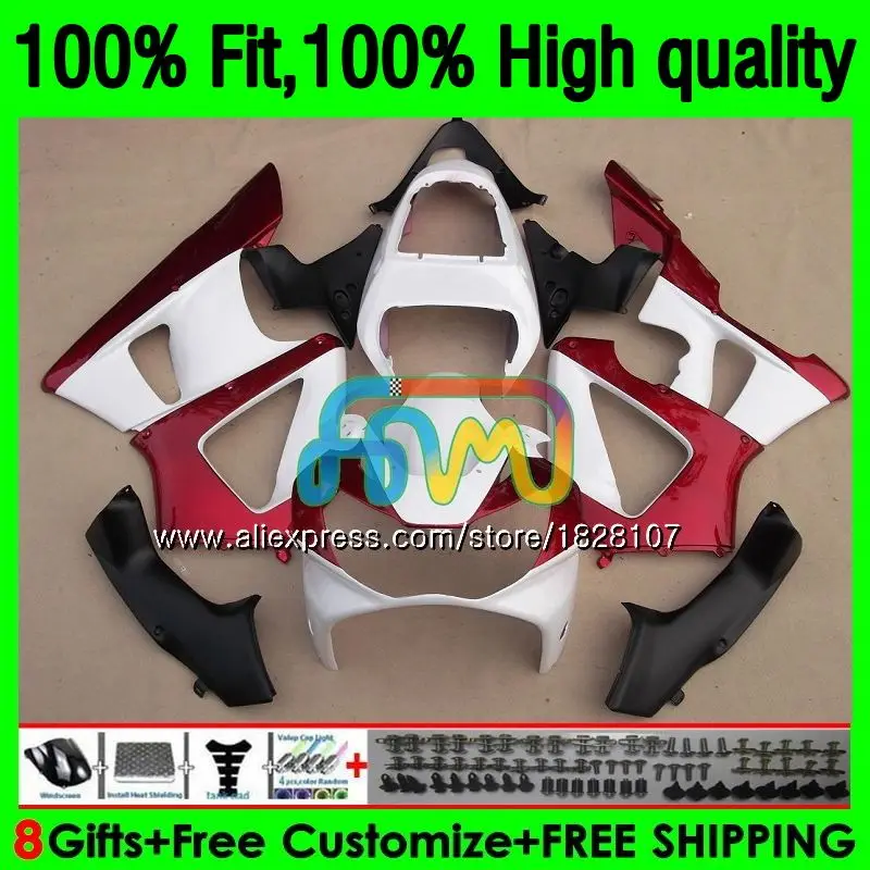 

OEM For HONDA CBR900RR CBR 929RR 929 Dark red sale 900 RR CC 900RR 00 01 107BS.6 CBR900 RR CBR929 RR CBR929RR 2000 2001 Fairing