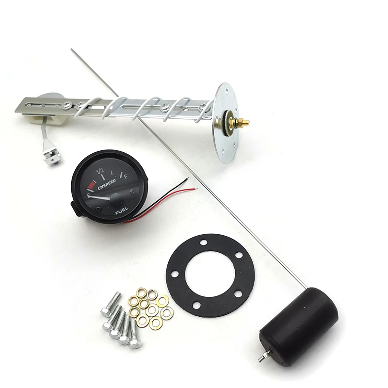 

2“ 52mm Car Fuel Level Gauge Meter With Fuel Sensor E-1/2-F Pointer