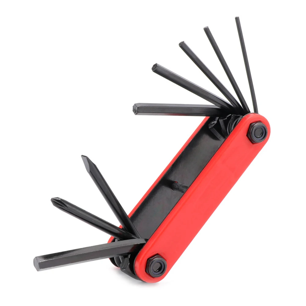 

6 in 1 Bike Repair Tools Set Screwdriver Hex Wrench Tire Pry Bar Chain Breaker Bicycle Repaire Maintenance Supplies