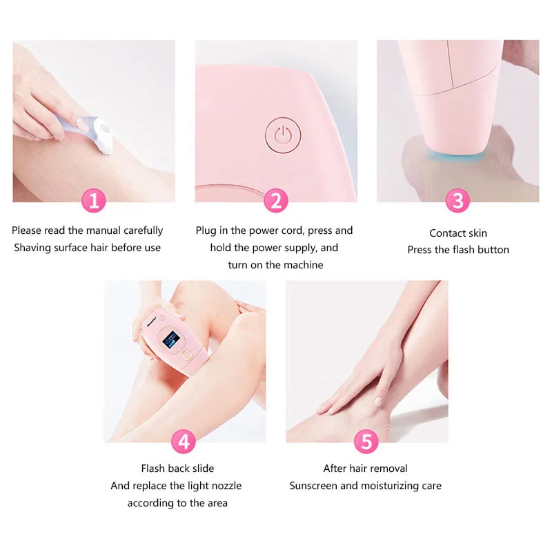 Перманентный IPL эпилятор светодиодный дисплей лазерное удаление волос депилятор