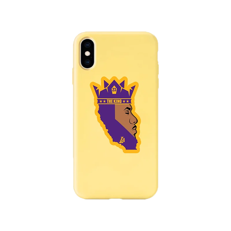 LeBron king James 23 Лос-Анжелес мягкий чехол для телефона из ТПУ чехол для iPhone11 pro 5 5S se 6 6s X Xs XR MAX 7 8 plus - Цвет: Y-2288