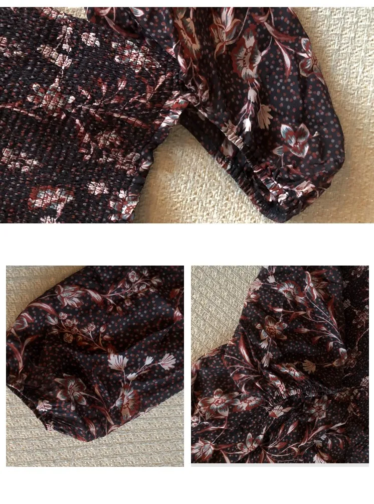 Длинное богемное платье с квадратным вырезом и открытой спиной в стиле бохо -