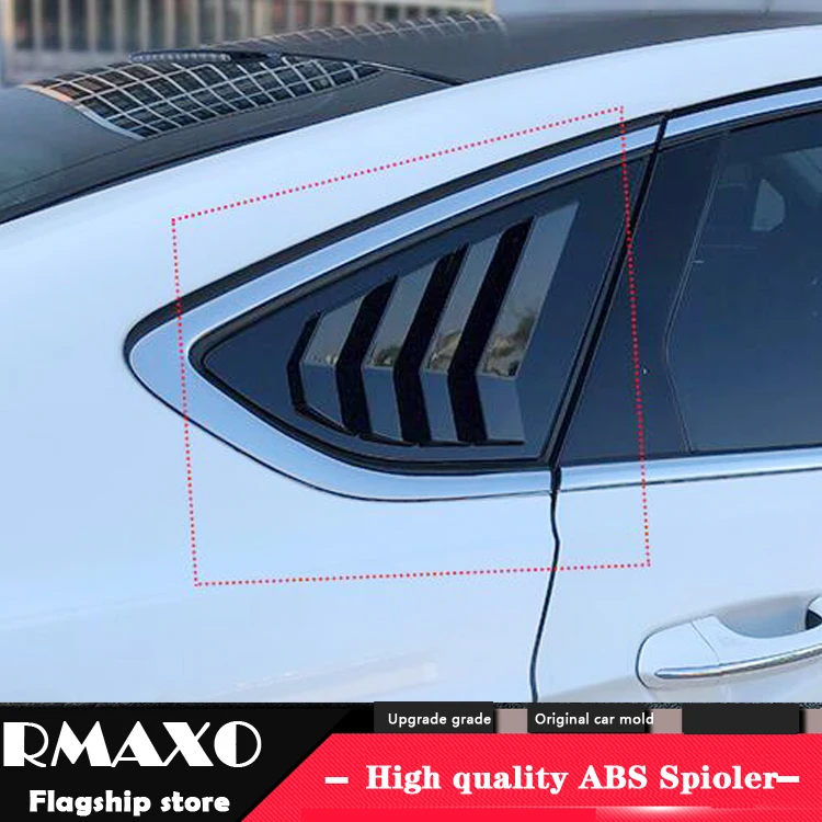 Для FORD Mondeo 2013 2018 Sedan ABS затемнения для задних дверей и окон жалюзи рама оконный