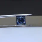 Сапфировые бусы принцессы с бриллиантом 2 карата, полное украшение с голубым муассанитом, лучшее качество, для женщин, изготовление колец с драгоценными камнями