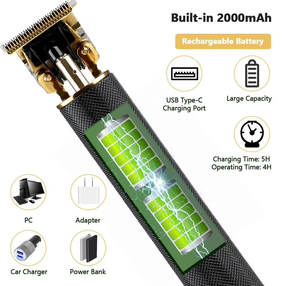 

Electric Professional Hair Trimmer for men Display Hair Clipper Carving Push Barber Haircut Cutter Grooming Razor Cutting Beard