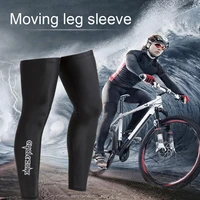 hot elastic sports lengthen knee pad cycling running uv protection leg warmers elastic leg sleeves for men and women
