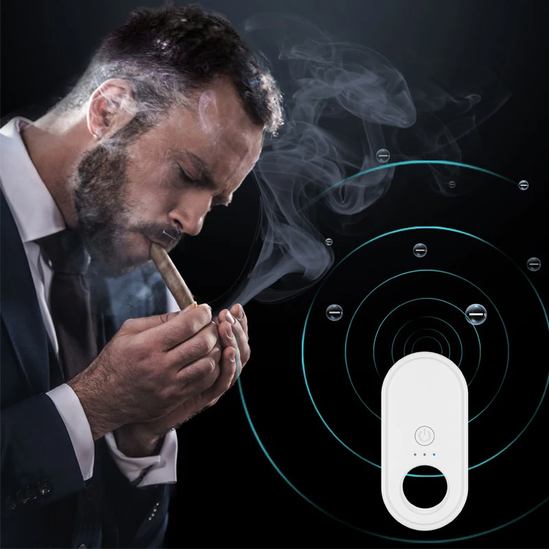 

Lavalier Air Purifier Fashion Personal Wearable Mini Portable USB Rechargeable Negative Ion Hanging Neck Air Purifier