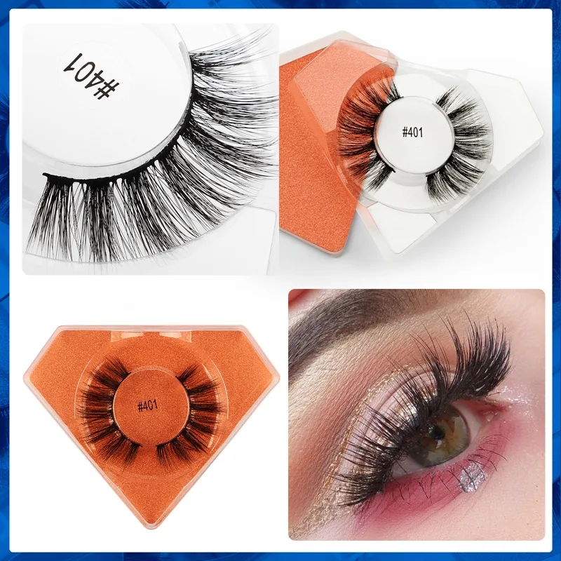

3D Mink Faux Lashes Wholesale Private label False Eyelashes Volume Fake Lashes Makeup Eyelash Extension Silk Eyelashes