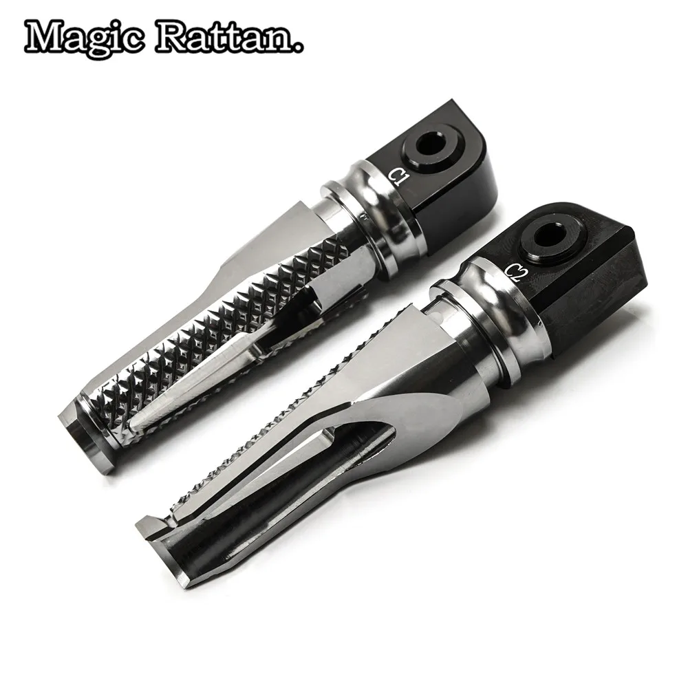 Универсальные Задние подножки для мотоцикла Triumph DAYTONA 675/R Street Triple speed 1050