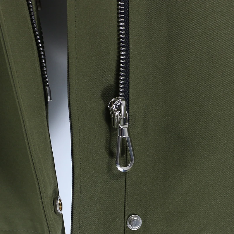 Длинная Водонепроницаемая парка OFTBUY с подкладкой из меха и меховым воротником