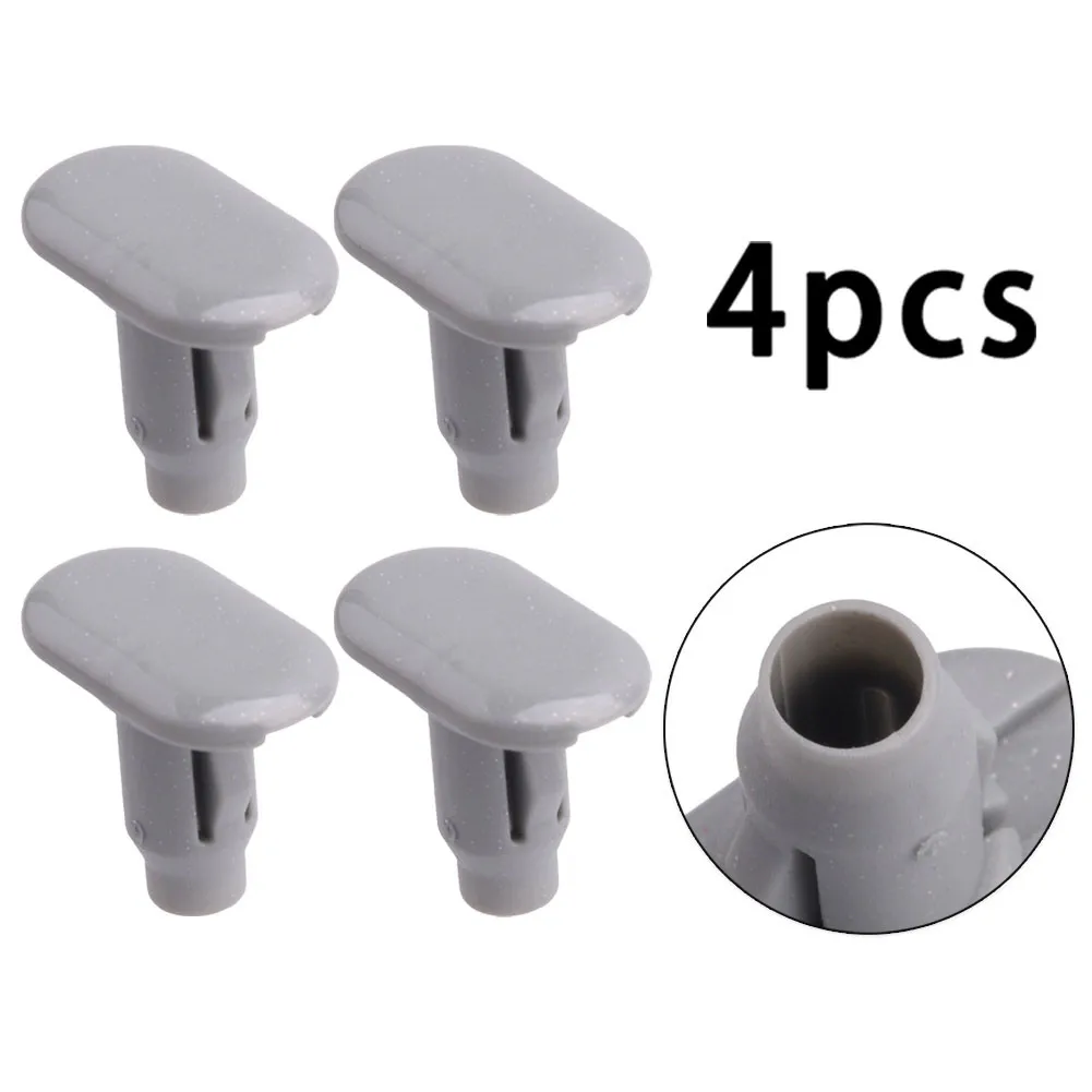 

4pcs Rocker Moulding Clips Accessory Car For Lexus GX470 2003-2004 Grey Plastic