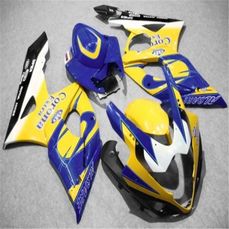 

Motorcycles Bodywork Fairing Body Kit for Suzuki GSXR1000 2005 2006 K5 blue yellow GSXR 1000 05 Plastic Fairings GSX-R1000 05