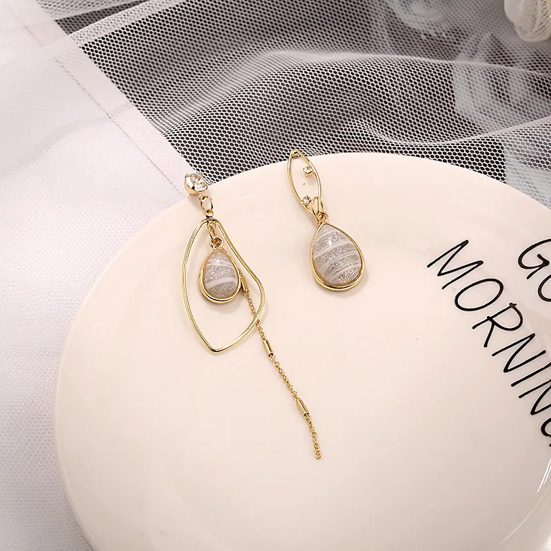 Южнокорейские Инс холодного ветра асимметричные геометрической формы Длинные