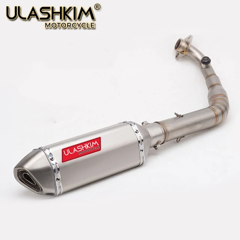 

Motorcycle Full Exhaust System Front Pipe Link Muffler For YAMAHA BWS 125 150 X BWS125 Slip On
