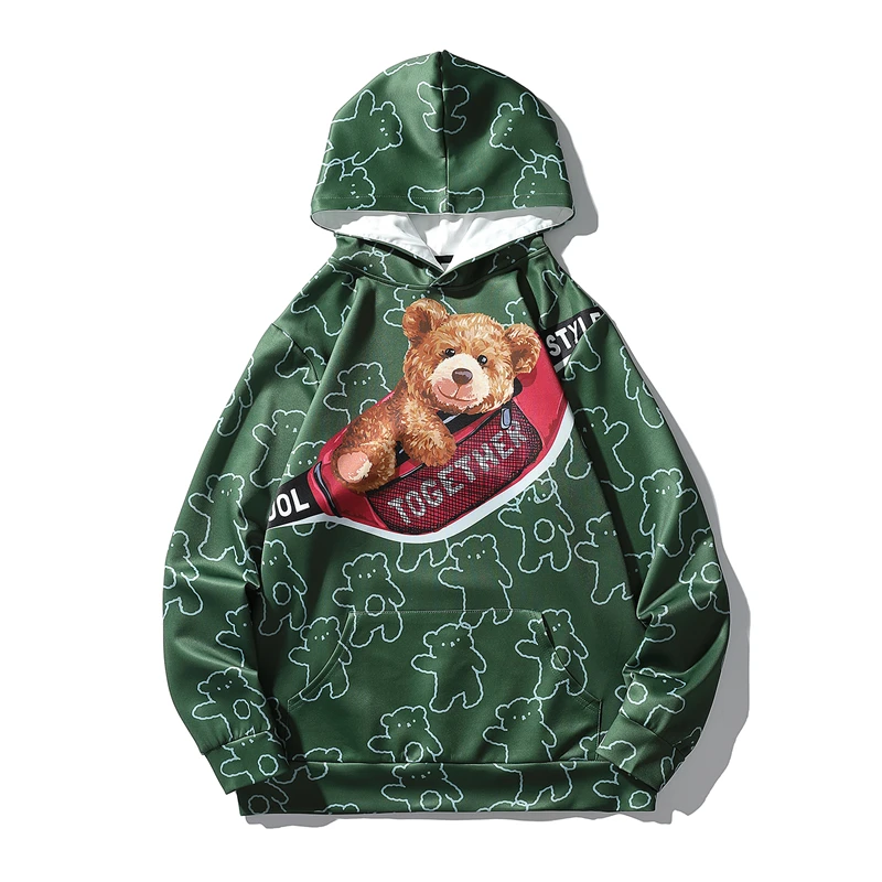 

Tokyo Revengers Mens Loose Poke Bear 3D Printed Hoodies Man Anime Harajuku Pullover Hooded Sweatshirt Men Oversized Manga Hoodie