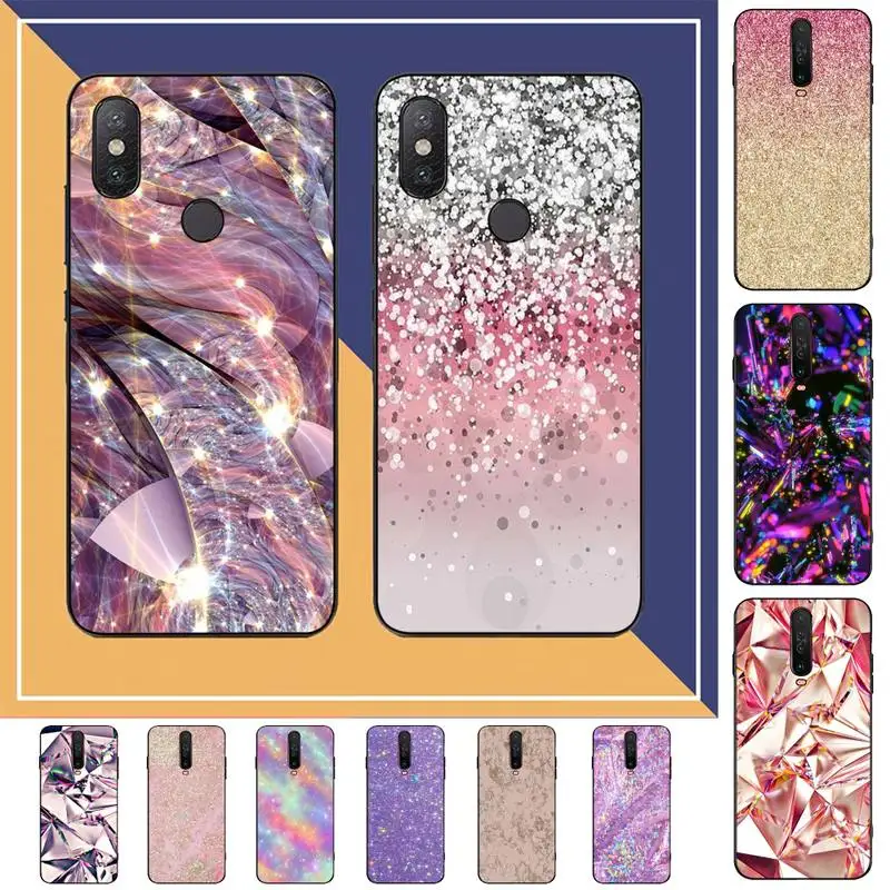 TOPLBPCS чехол для телефона с кристаллами и бриллиантами в эстетическом стиле RedMi note 7