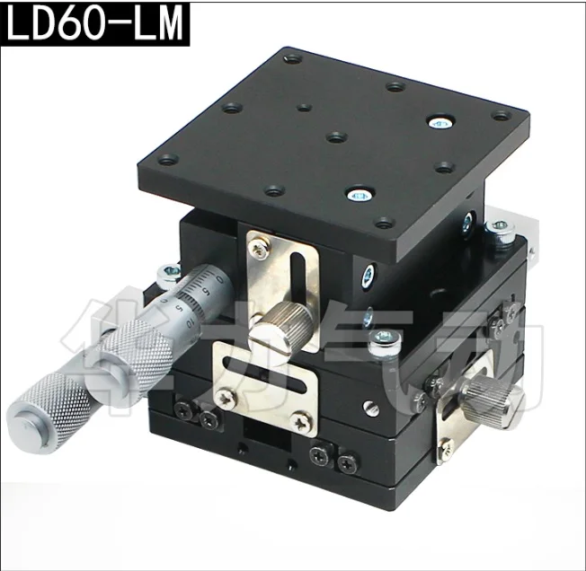 

Станция для обрезки XYZ Axis 60*60 мм, платформа с ручным смещением, линейный сдвижной стол 60*60 мм LD60-LM