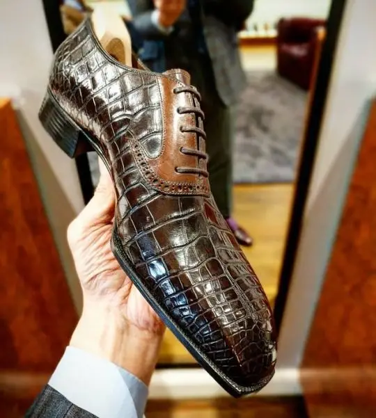 

Men PU Leather Fashion Shoes Low Heel Dress Shoes Mens Brogue Shoes Spring Ankle Boots Vintage Classic Male Casual Fashion HC883