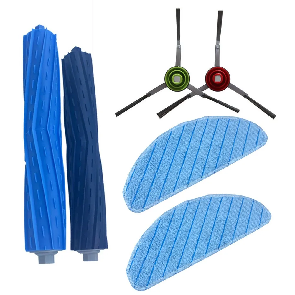 

Rubber Roller Main Brush Side Brush Mop Cloth For ECOVACS Deebot T9 AIVI Robot Vacuum Cleaner Spare Parts For Home Cleaning
