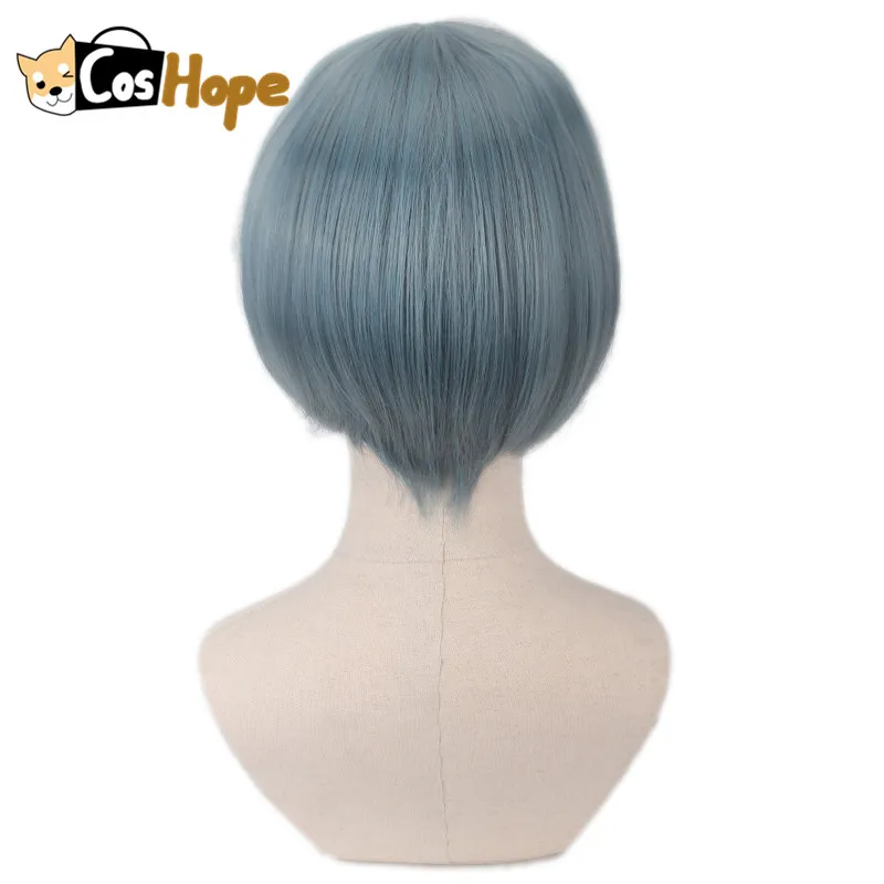 Волосы для косплея черного батлера короткие термостойкие синтетические