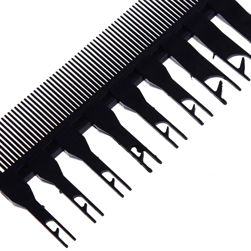 2 сторонняя Регулируемая Расческа для окрашивания волос массажная насадка