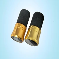 2pcs fishing rod pole butt caps front cover stopper plug end protector fishing rod building repair kit pesca accessories