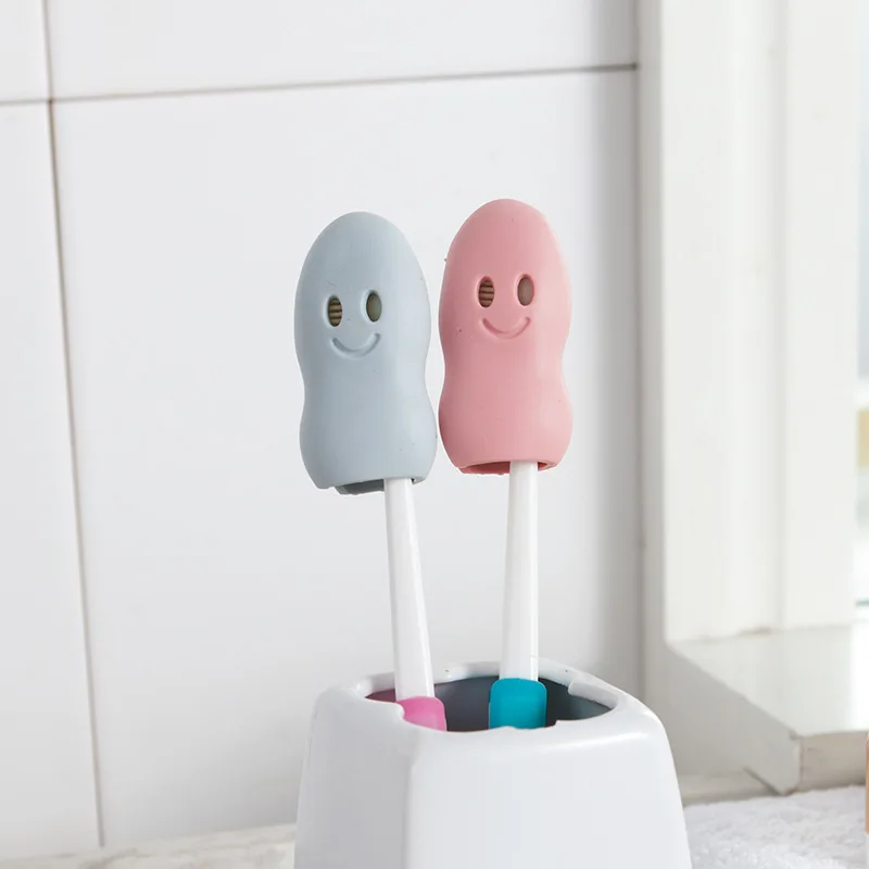 Защитная крышка для зубной щетки портативный мультяшный держатель контейнер