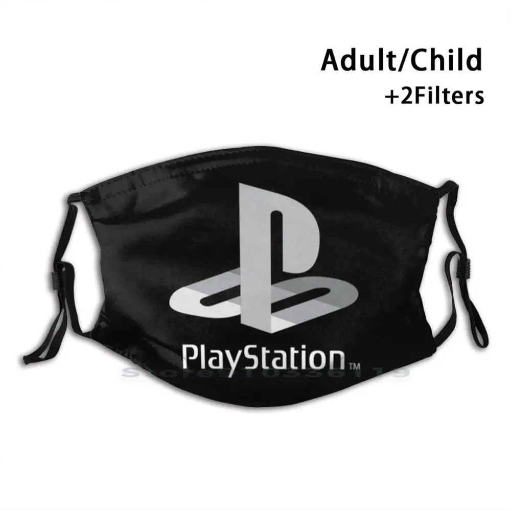

Многоразовая маска для лица с фильтрами для детей Playstation