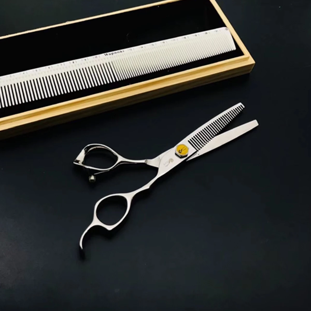 

6 Professional Hair Salon Structure Scissors Set Cutting Barber Haircut Thinning Shear Scissors Hairdressing Hair Tools Scissors