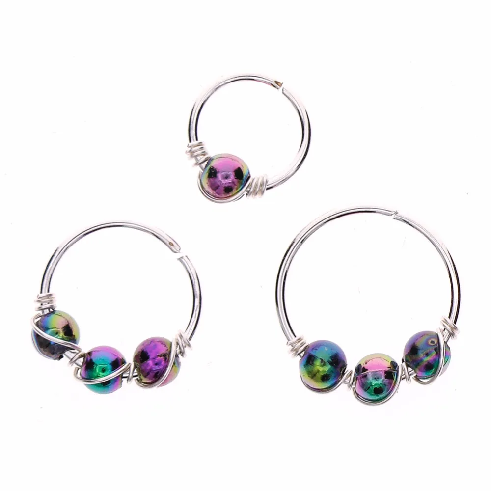 2 шт. уха ногтей кости серьги штанги Серьги Для Пирсинга Ушей пирсинг черный