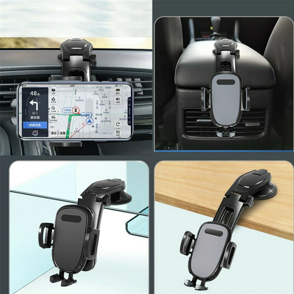 Universal Air Vent Mount Stand bracket Sucker Car mobile Phone Holder For iPhone 12 Pro Max 8 7 Plus Huawei Xiaomi Redmi Samsung
