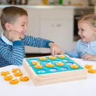 Детская Память шахматы игрушки бусина с зажимом удовольствие от игры головоломки Монтессори Цвет познавательные обучающая игрушка, подарок для мальчиков и девочек, игрушки