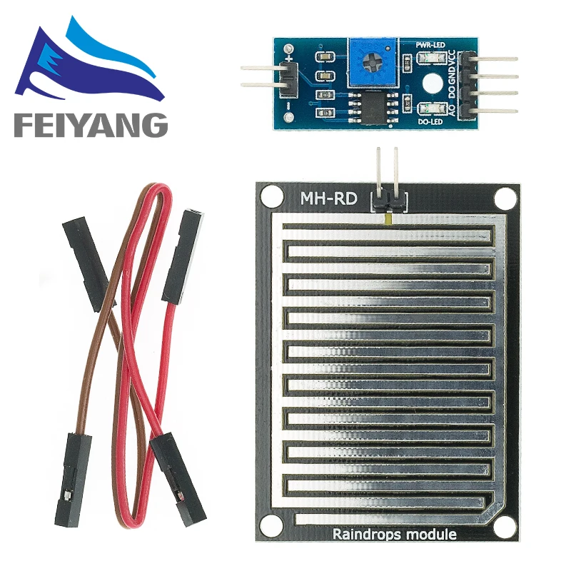 10 шт снег/датчик обнаружения дождя Модуль дождевой погоды модуль влажности|detection