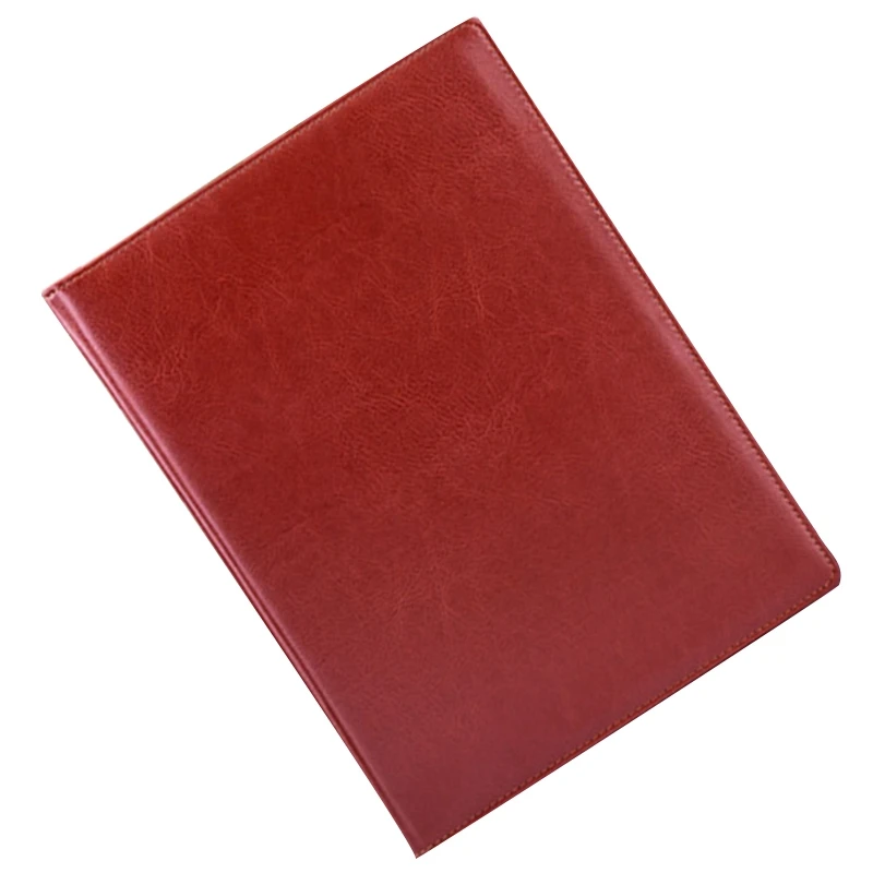 Темно-коричневая офисная папка A4 многофункциональная связывающая фанера Pu