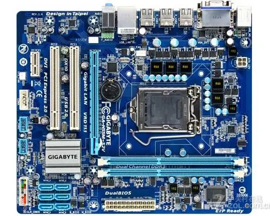 

original motherboard Gigabyte GA-H55M-S2V DDR3 LGA 1156 H55M-S2V USB2.0 DVI VGA 8GB H55 desktop motherboard