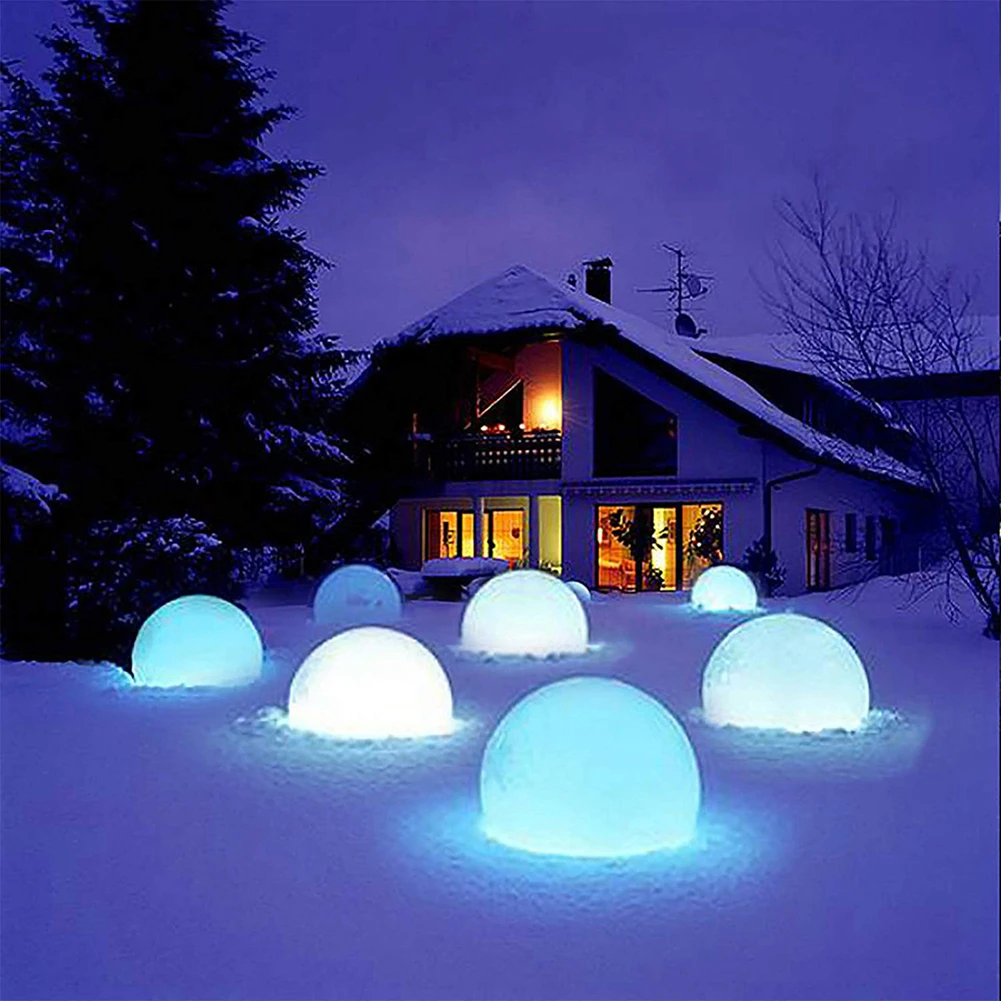

Beach Swimming Pool Play Ball with LED Light Summer Outdoor Water Party Game Sports Toys 13 Colors Glowing Inflatable Balls