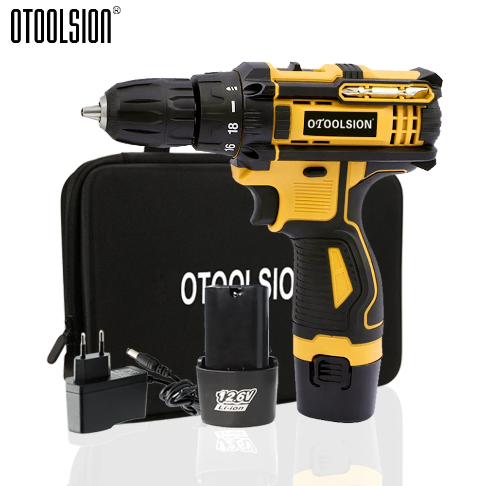 Новая аккумуляторная отвертка 12 6 в Ач электрическая дрель мини сверлильная