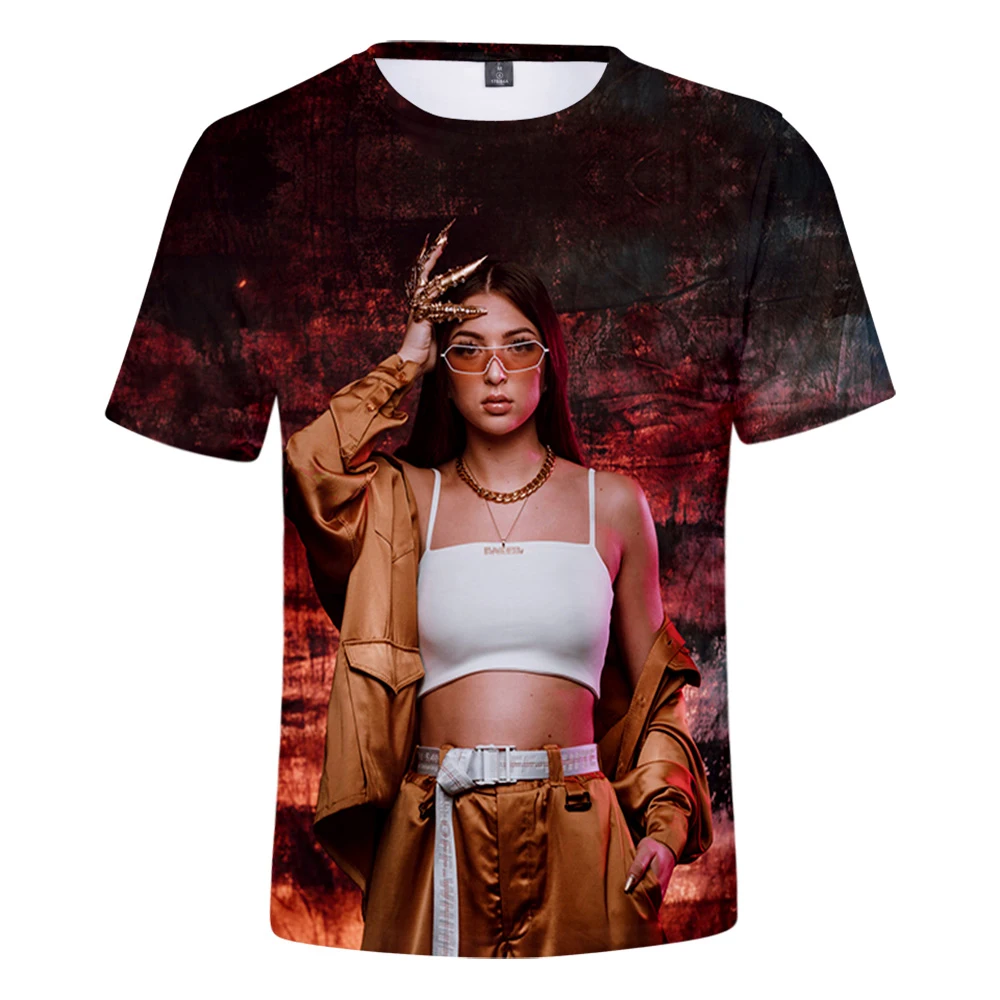 

2021Hot Sale Singer Eva Queen 3d Printed T-Shirt Short Sleeve Unisex Fashion Casual Harajuku Round-neck Short Sleeve Streetwear