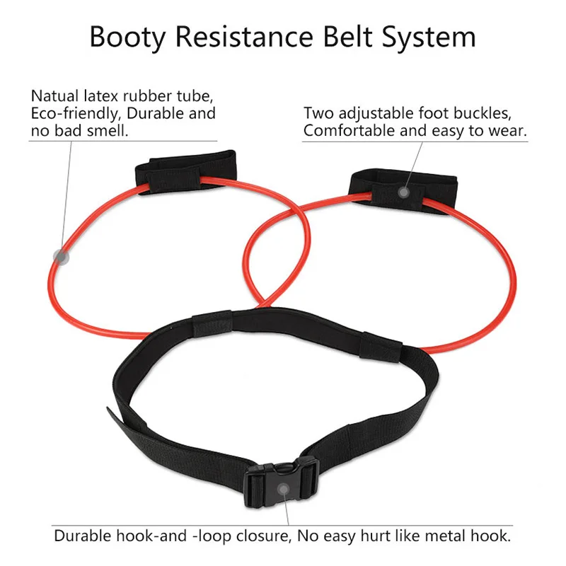 Спортивные Эспандеры для ягодиц и ног тренировочные эластичные ленты с