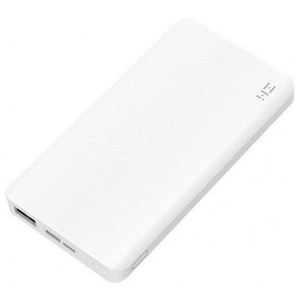 Внешний аккумулятор Xiaomi ZMI (QB810 White) 10000mAh Type C Quick Charge 2.0 БЕЛЫЙ|Внешние аккумуляторы| |