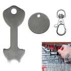 Металлический брелок из алюминиевого сплава, 2 шт.