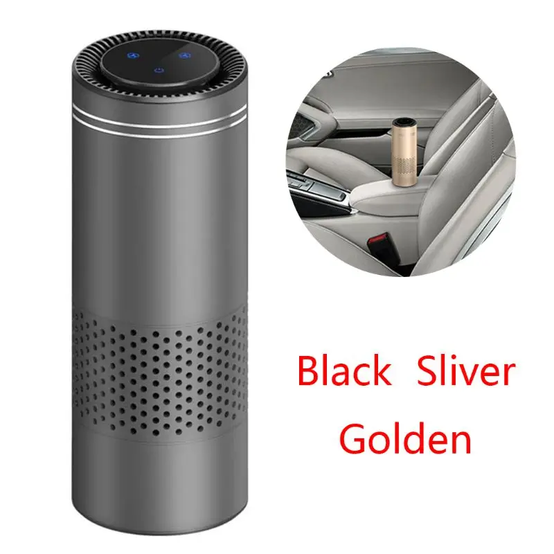 

Car Air Purifier Electric Air Freshener USB Mini Air Purifier HEPA Filter