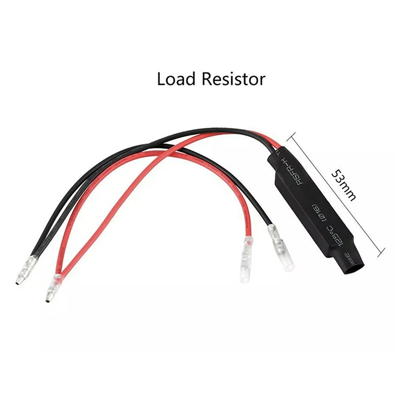 

General Motorcycle Led Turn Signal Lamp Load Resistance Decoder To Solve The Problem Of Flashing 12vled Turn Signal Indicator