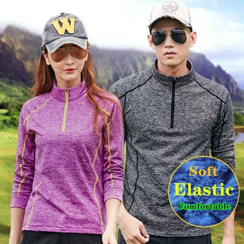 

Высококачественная походная футболка с длинным рукавом, тонкая мягкая одежда для лета и осени, быстросохнущая Спортивная футболка большог...