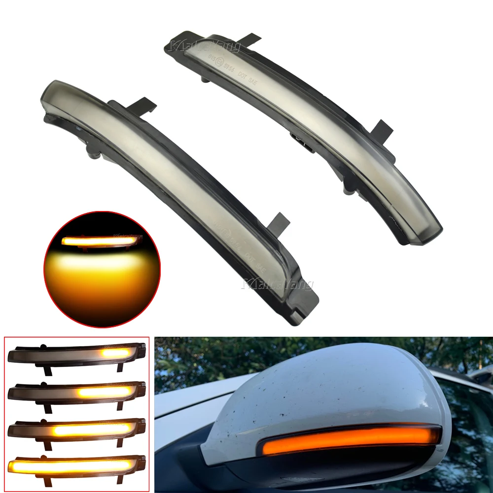 

Dynamic Blinker For Skoda Octavia MK2 A5 SuperB B6 3T LED Turn Signal Mirror light 2009 2010 2011 2012 flasher arrow