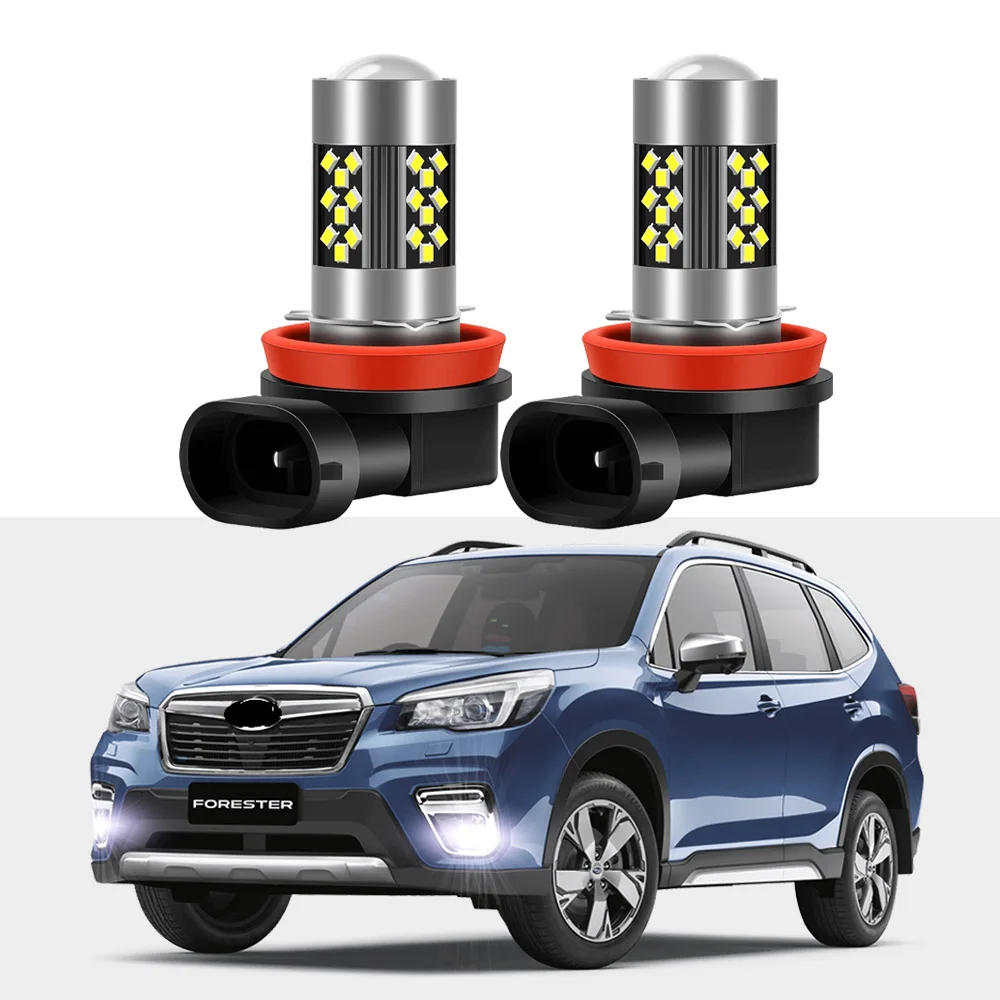 

2Pcs LED Fog Lamp Bulbs For Subaru Forester 2014 2015 2016 2017 2018 2019 2020 2021 Front Fog Light Bulb