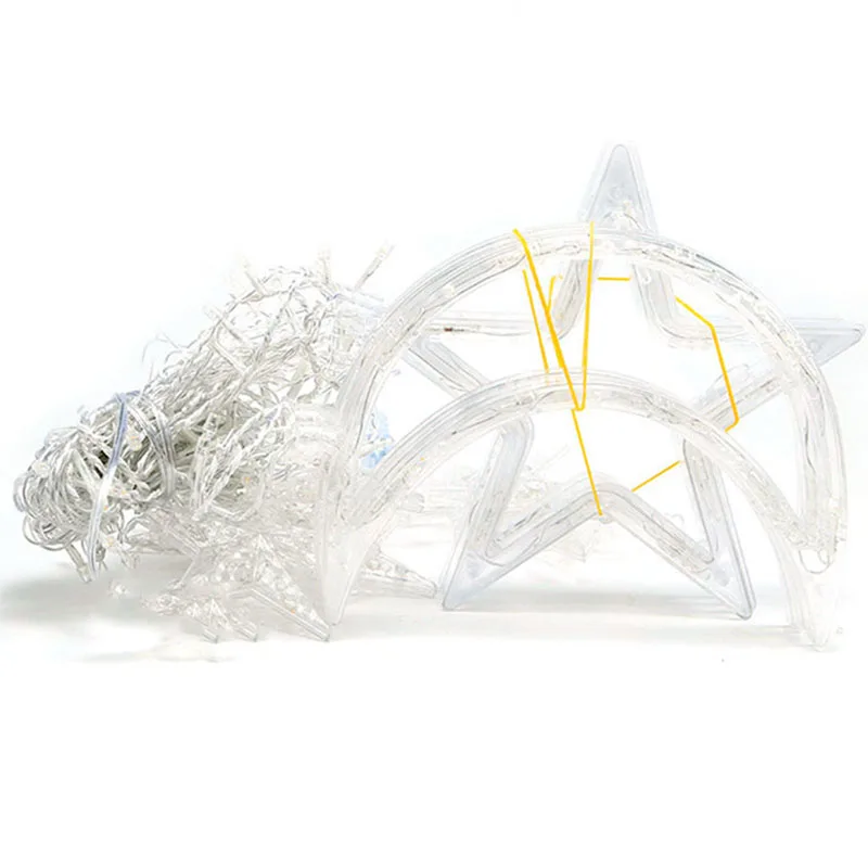 

СВЕТОДИОДНАЯ Гирлянда в виде луны и звезд